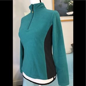 Champion fleece sweater with zipper. XS